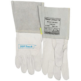 WELDAS® - WIG-Handschuh Kalbsleder, Größe S, 1 Paar