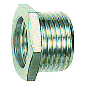 RIEGLER® - Reduziernippel, kurz, G 3/8" A, G 1/4" I, SW 19, Edelstahl 1.4571