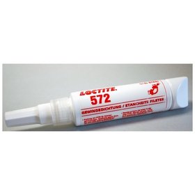 LOCTITE® - 572 Gewindedichtung mittelfest weiß hochviskos, 50ml Flasche
