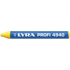 LYRA - Reifen-/Universalkreide 12 Stück gelb