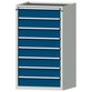 ANKE® - Schubladenschrank V760 Modell 4002 V- RAL 7035 / RAL 5010