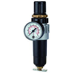 RIEGLER® - Filterregler »Standard-mini«, Metallbehälter inkl. Manometer, G 1/4"