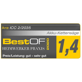 IKRA - Akku Kettensäge ICC 2/2035 Akku 40V (2x20V)