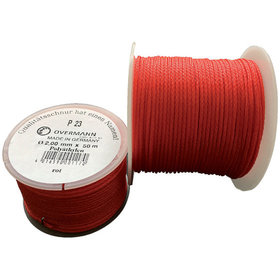 OVERMANN - Maurerschnur Polyäthylen 1.7mm 50m rot