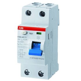 ABB - FI-Schutzschalter A 2p 230V 16A 0,01A 2TE REG DIN-Schiene(REG) 10kA