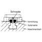 AMF - Passnutenstein DIN 6322B 20 x 20mm