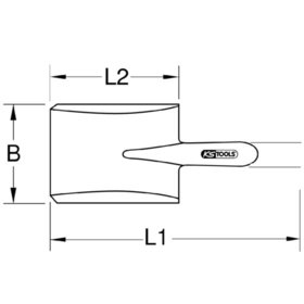 KSTOOLS® - BRONZEplus Handschaufel 540mm