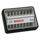 Bosch - 8-tlg. Schrauberbit-Set, Robust Line, Sx PZ, Extra Hard-Ausführung (2607002557)