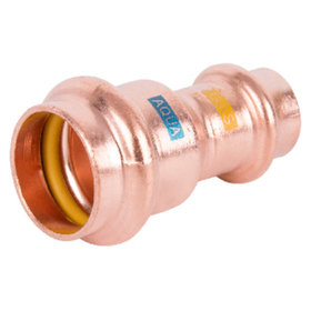 HS - Reduziermuffe V-Press Copper AQUAGAS 18x15mm