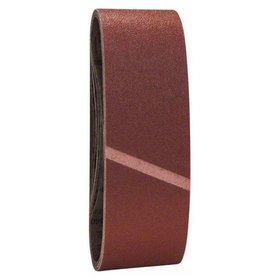 Bosch - Schleifband-Set für Bandschleifer, 9-teilig,rote Qualität, 75 x 457mm,60,80,100