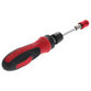 GEDORE red® - Bit-Schraubendreher Ratsche 1/4" 6-kant, Teleskopklinge, umschaltbar, R38910000