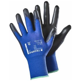 TEGERA® - Arbeitshandschuhe TEGERA 77701, Kat. II, blau/schwarz, Gr. 6