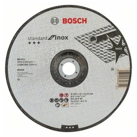 Bosch - Trennscheibe gekröpft Standard for Inox WA 36 R BF, 230mm, 1,9mm stark (2608601514)