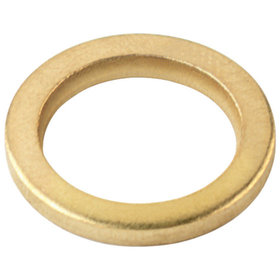 TÜTEMANN - ZT-Fitschenring, 10mm,Ringh. 2mm, Stahl vermessingt