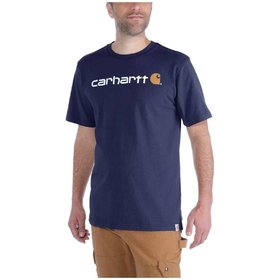 carhartt® - Herren T-Shirt CORE LOGO T-SHIRT S/S, navy, Größe S