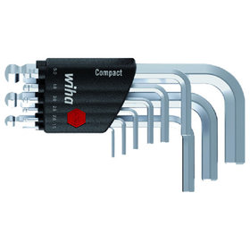 Wiha® - Stiftschlüssel-Set SB 369 KH9 9-teilig Kunststoffhalter Sechskant außen KK