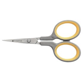 Westcott - Schere Titanium Super E-30444 00 gebogen 10cm/4" gelb/grau