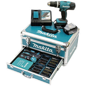 Makita® - Akku-Schlagbohrschrauber DHP453RFX2, 2x 3,0 Ah