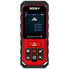 SOLA® - Laser-Entfernungsmesser METRON 80 BTC inklusive Zubehör