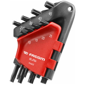 Facom - Stiftschlüssel Torx, Halter, 8-teilig 89S.JP8A