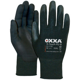 OXXA® - Montagehandschuh XTouchPU-B, 3 Paar Größe 9