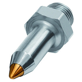 RIEGLER® - Lärmarme Feinstrahldüse G 1/4" A, Stahl verzinkt, Düsen-Außen-ø 10mm,2