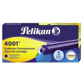 Pelikan - Tintenpatrone 4001 GTP/5 310748 königsblau 5er-Pack