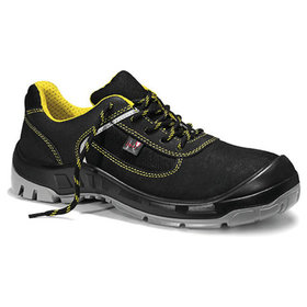 JORI® Professional - Sicherheitshalbschuh jo_Colour yellow Low 12931, S1P, schwarz, Größe 41