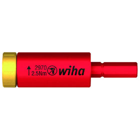 Wiha® - VDE Bithalter 2970 Außensechskant 0,8 N·m