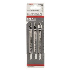 Bosch - Stichsägeblatt T 308 BFP, Precision for Wood, 3er-Pack