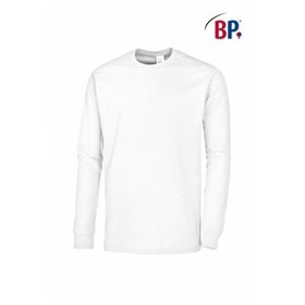 BP® - Langarmshirt für Sie & Ihn 1620 171 weiß, Größe XS