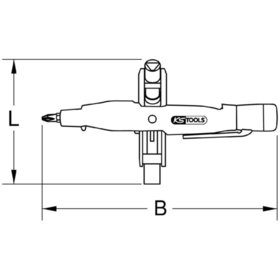 KSTOOLS® - Universal-Schaltschrankschlüssel, Spannungsfinder