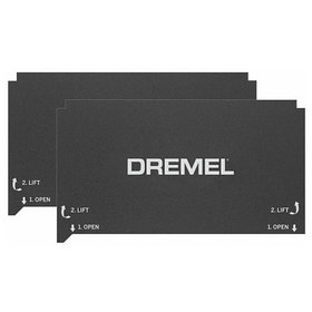 DREMEL® - Flexible Druckmatten von für DigiLab 3D-Drucker 3D40 FLEX, 2 St, schwarz