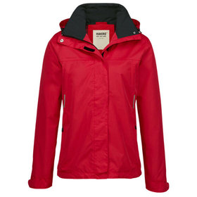 HAKRO - Damen Regenjacke Colorado 262, rot, Größe L