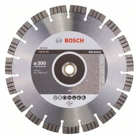 Bosch - Diamanttrennscheibe Best for Abrasive, 300 x 20,00/25,40 x 2,8 x 15mm