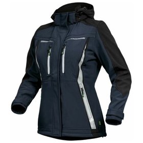 Leibwächter - Damen-Softshell Jacke Marine/Schwarz, Größe 38