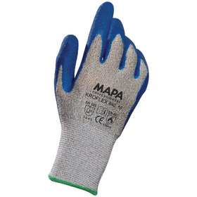 MAPA® - Handschuh KROFLEX 840, Kat. II, grau/blau, Größe 7