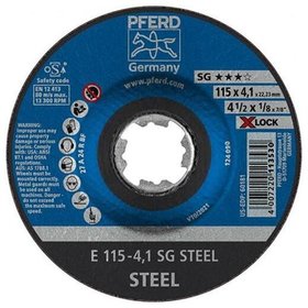 PFERD - Trennscheibe E 115-4,1 SG Steel/X-Lock