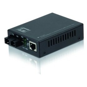 LevelOne - Media Konverter Einzelgerät 1x1Gbit/RJ45 Eth Fast Ethernet Gig