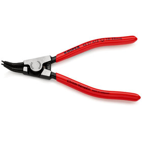 KNIPEX® - Sicherungsringzange für Außenringe auf Wellen 45° gewinkelt schwarz atramentiert, mit Kunststoff überzogen 130 mm 4631A12