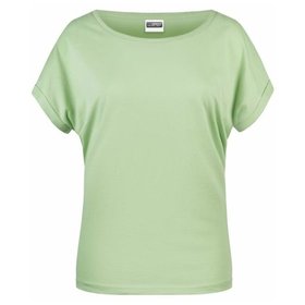 James & Nicholson - Damen Casual T-Shirt 8005, grün, Größe S