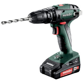 metabo® - Akku-Schlagbohrschrauber SB 18 (602245560), metaBOX 145, 18V 2x2Ah Li-Power + SC 30