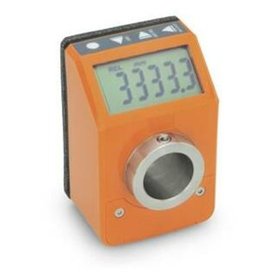 Ganter Norm® - 9053-1-OR Stellungsanzeiger, elektronisch, mit LCD-Display (digitale Anzeige), 6-stellig