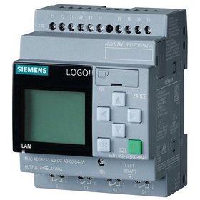 SIEMENS - SPS-Steuerung LOGO! UC 4RELAusg 24VAC/DC 8digiEing 4digiAusg m.Display