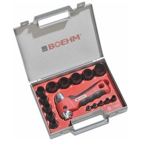 BOEHM - JLB330PA Locheisensatz 2-30mm inkl. Halter im Kunststoffkoffer
