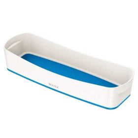 LEITZ® - Aufbewahrungsschale MyBox 52581036 307 x 55 x 105mm weiß/blau