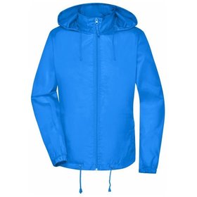 James & Nicholson - Damen Basic Windbreaker JN1131, hellblau, Größe XL