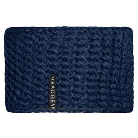 James & Nicholson - Häkel-Stirnband breit MB7947, navy-blau, Einheitsgröße