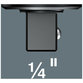 Wera® - Einsteck-Umschaltk. 7772 A Außen4kt. 9 x 12mm Außenvierkant 6,3mm / 1/4"