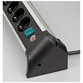 brennenstuhl® - Alu-Office-Line Steckdosenleiste mit USB-Ladefunktion 4-fach 1,8m H05VV-F 3G1,5